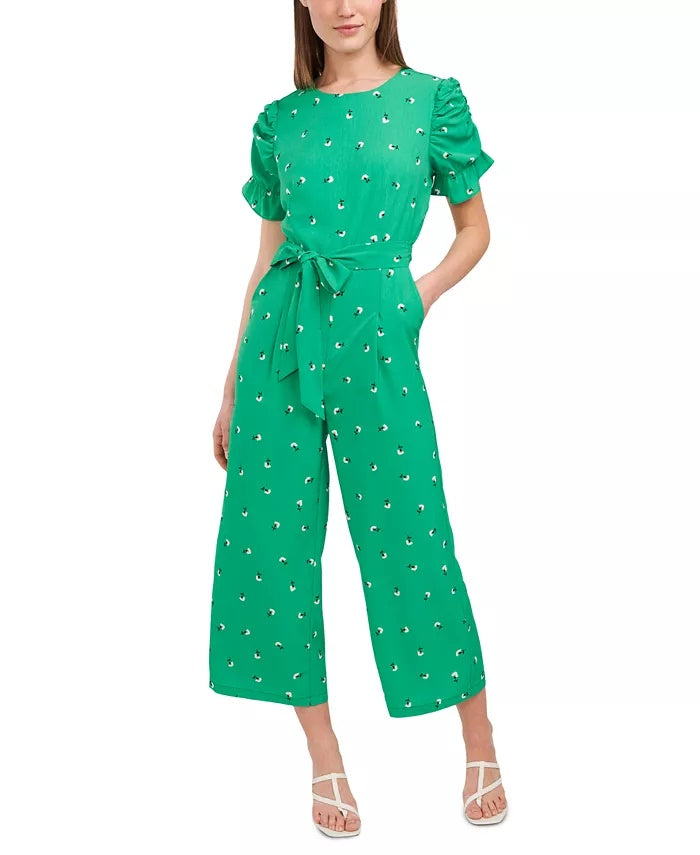 riley-rae-womens-adalynn-printed-belted-jumpsuit-green-size-14