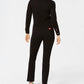 Dickies Juniors' Collared Jumpsuit Black Size Medium