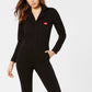 Dickies Juniors' Collared Jumpsuit Black Size Medium