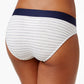 Tommy Hilfiger Women's Cotton Lounge Logo Bikini R14T Grey Size Small