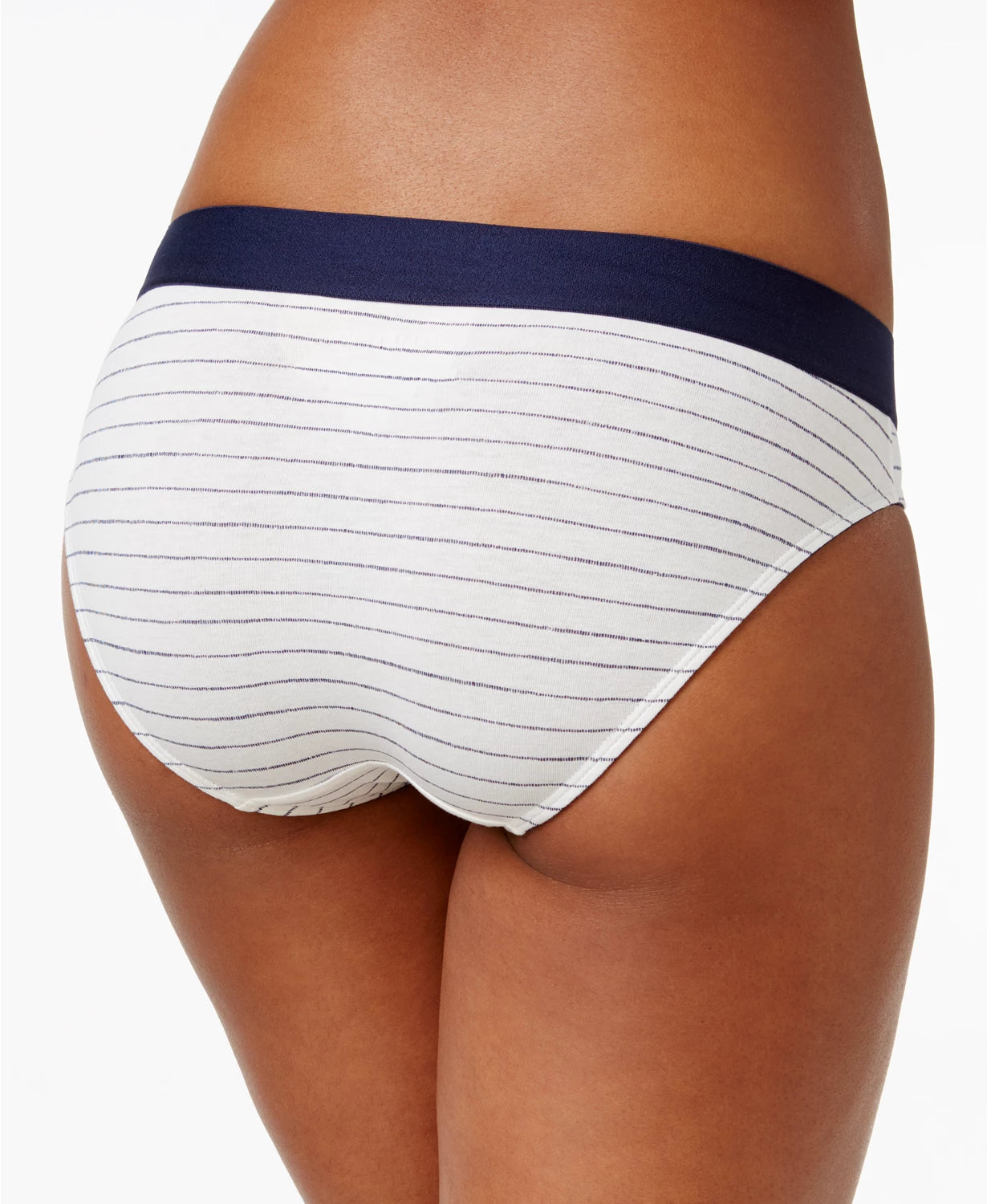 Tommy Hilfiger Women's Cotton Lounge Logo Bikini R14T Grey Size Small