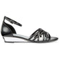 Easy Street Tarrah Evening Sandals Women's Shoes Charcoal Size 8 M
