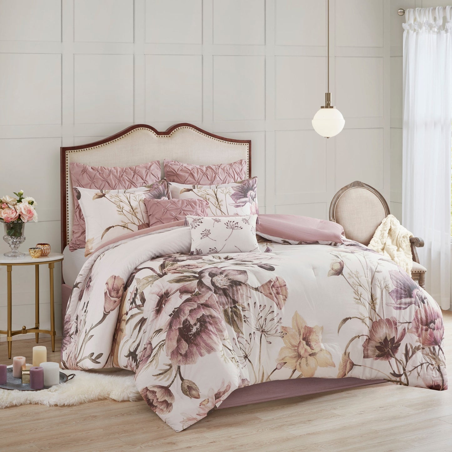 Madison Park Cassandra 8 Piece Cotton Comforter Set