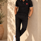 Happy Polo Shirt - Black