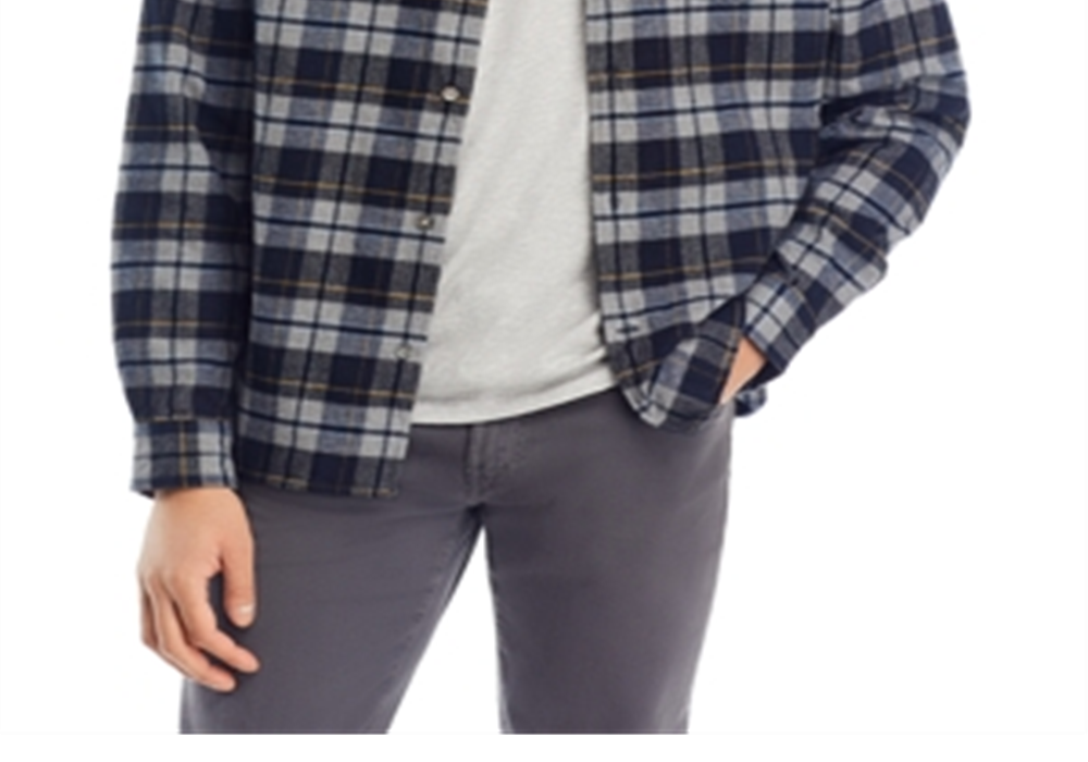 Norse Projects Carsten Flannel Check Shirt Gray