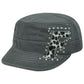 NCAA Florida Gators Ladies Boomer Cadet Fatigue Castro Hat Animal Faux Fur Grey
