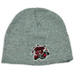NCAA WSU Wichita State Shockers Heather Grey Cuffless Knit Toque Beanie Skully