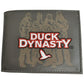 A&E Television Series Duck Dynasty Crew And Camo Ducks Bifold Mens Wallet Brown