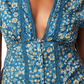 Free People Landy Printed Top Size XS