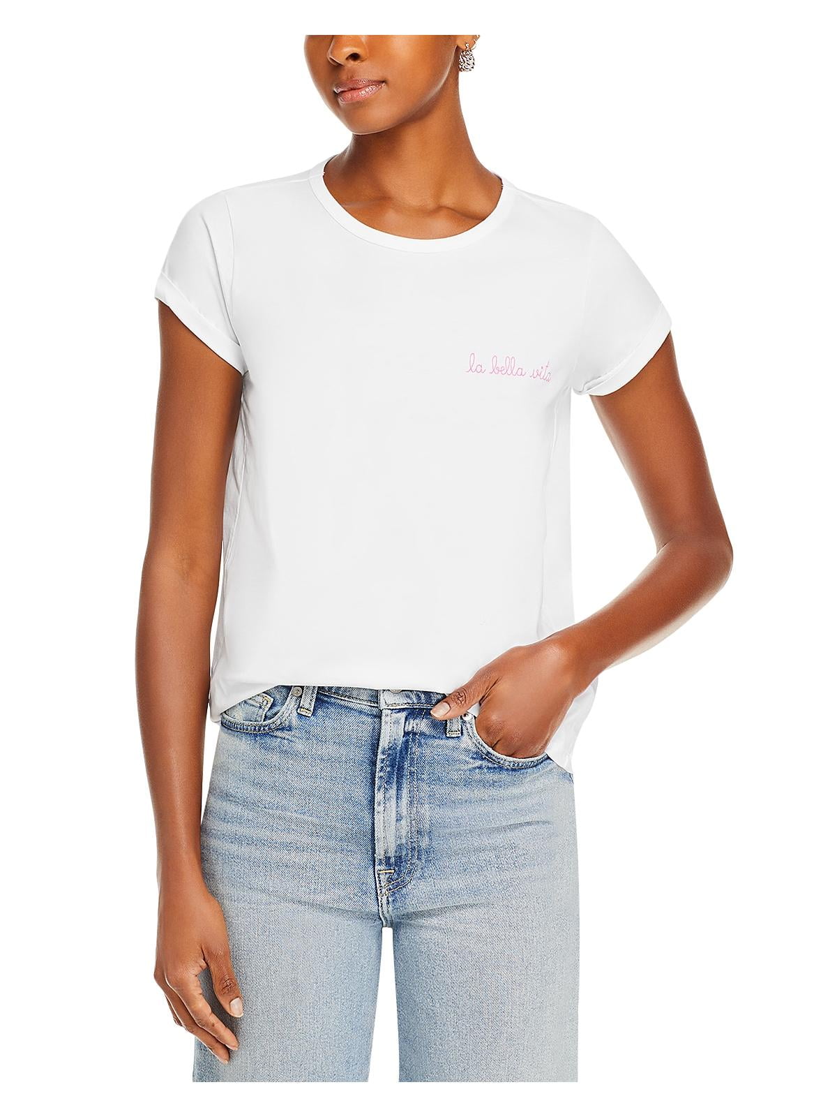 Maison Labiche Cotton La Bella Vita Tee White Size M