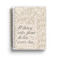 Walking with Jesus All Day, Every Day 2026-2027 18 Month Planner