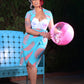 Serena Tulip Wiggle Tie Skirt in Aqua Palm Print | Laura Byrnes & Hope Johnstun