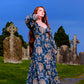Lucrezia Maxi Gown in Take Me to Galway Crepe | Laura Byrnes & Hope Johnstun