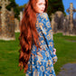 Lucrezia Maxi Gown in Take Me to Galway Crepe | Laura Byrnes & Hope Johnstun