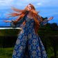 Lucrezia Maxi Gown in Take Me to Galway Crepe | Laura Byrnes & Hope Johnstun
