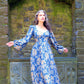 Lucrezia Maxi Gown in Take Me to Galway Crepe | Laura Byrnes & Hope Johnstun