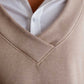 Power Vee 'Sweater' Sweatshirt - Camel
