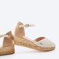 Pubol Premium Fabrics Canvas Espadrille Wedges