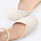 Pubol Premium Fabrics Canvas Espadrille Wedges