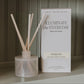 Weekend White Translucent Tinted Glass Jar Reed Diffuser