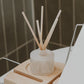 Spa Day White Translucent Tinted Glass Jar Reed Diffuser