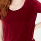 Crave Fame Junior's Corduroy Top Red Size Large