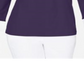 Karen Scott Women's Layered Look Cotton Top Purple Size -Petite S