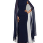 Betsy & Adam Women's Dress Blue Size 10