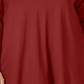 JM Collection Women's Scoopneck Top Red Size 2X