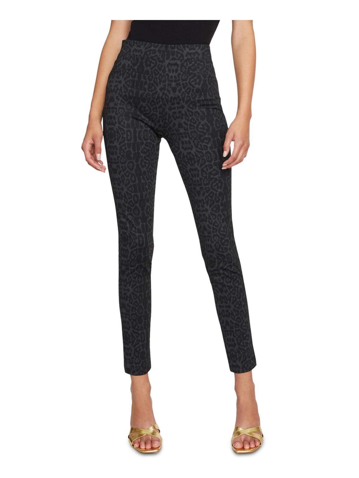 Sanctuary Women's Stretch Animal Print Leggings Black Size XL