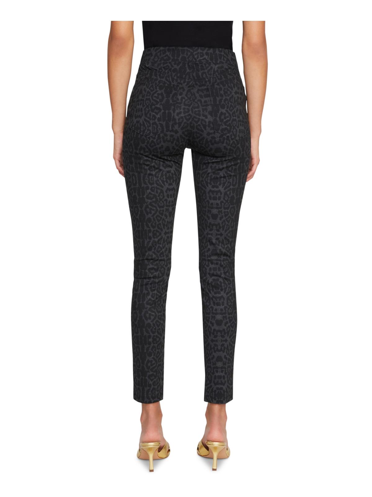 Sanctuary Women's Stretch Animal Print Leggings Black Size XL