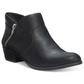 American Rag Womens Black Padded Abby Round Toe Block Heel Booties Size 10 M