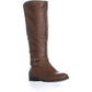Style & Co Women's Kindell Faux Leather Riding Boots Tan Size 6 M