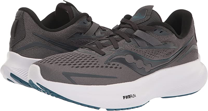 Saucony Men's Ride 15 Running Shoes Charcoal/Shade Size 11 D(M) US