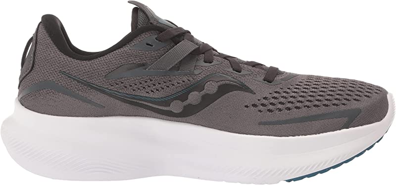 Saucony Men's Ride 15 Running Shoes Charcoal/Shade Size 11 D(M) US