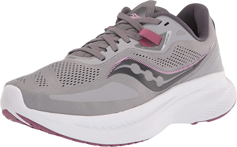 Saucony Women's Guide 15 Running Shoes Alloy/Quartz