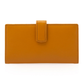 Madi Claire Two-tone Leather Fold Over Wallet Credit Card Organizer