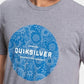 Quiksilver Men's Raging Dream Graphic T-Shirt Charcoal Size Medium