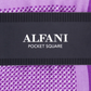Alfani Men's Mini Dot Silk Pocket Square Purple Size Regular