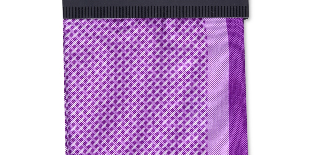 Alfani Men's Mini Dot Silk Pocket Square Purple Size Regular
