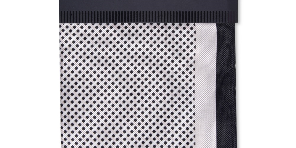 Alfani Men's Owen Silk Formal Pocket Square Grey Size Regular