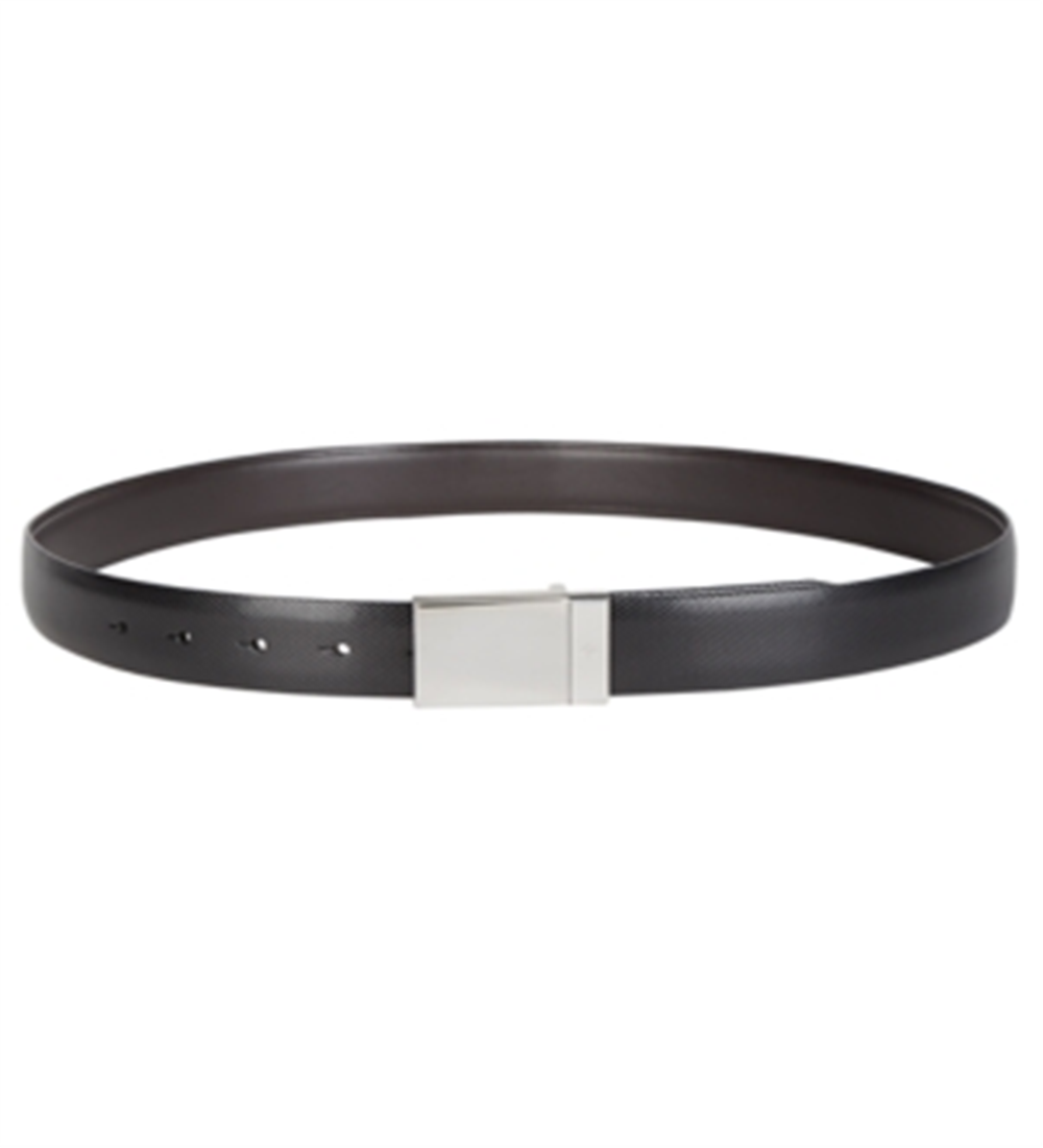 Ryan Seacrest Distinction Men's Leather Professional Dress Belt BlackSize Large