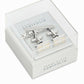 Perry Ellis Men's Golden Beam Rectangle Shape Cufflinks Silver Size Regular