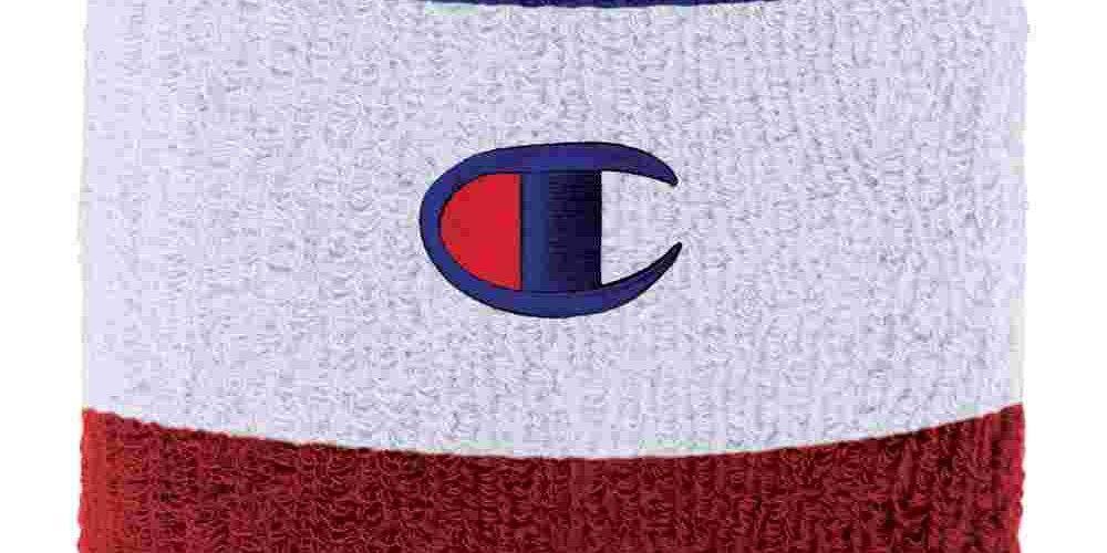 Champion Men's Terry Wristband Blue Size OS
