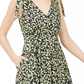Calvin Klein Women's Sleeveless Below The Knee Fit Flare Evening Dress Green  Size 10