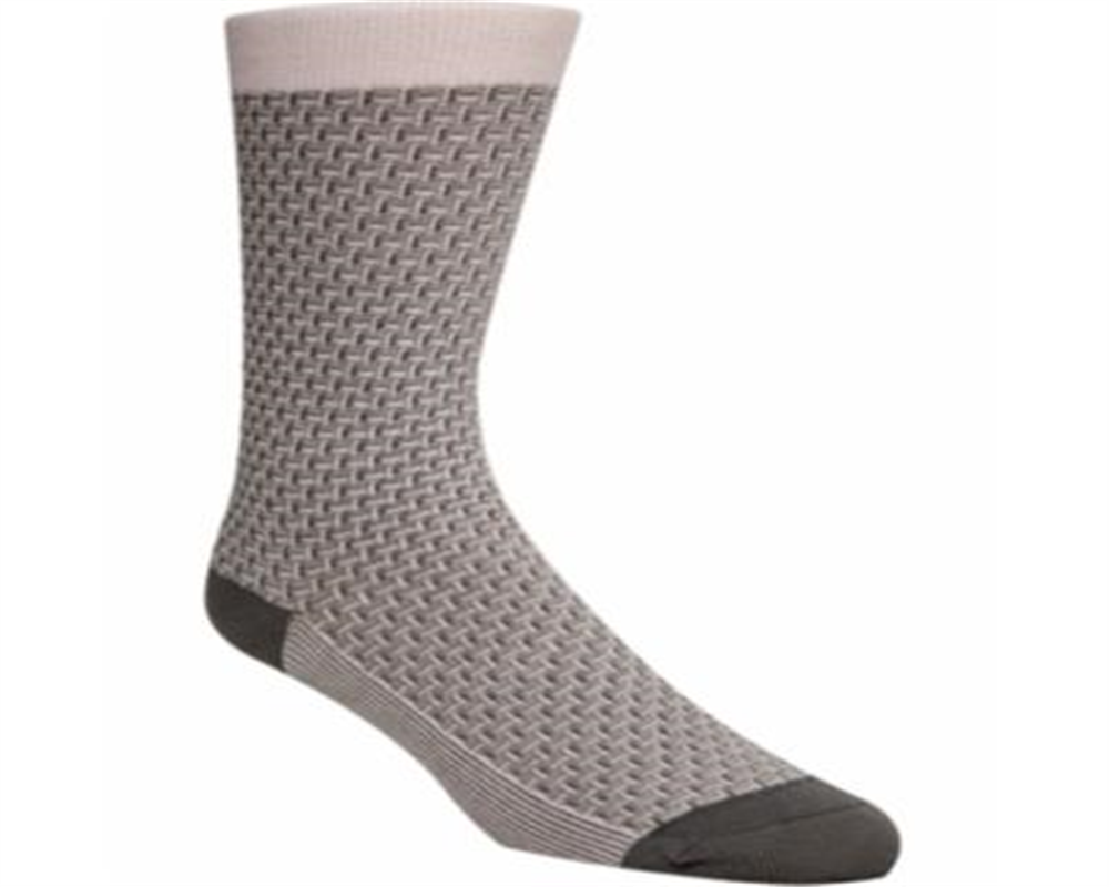 Cole Haan Men's Textured Crew Socks Purple Size 7-11