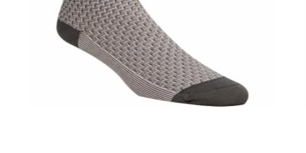 Cole Haan Men's Textured Crew Socks Purple Size 7-11