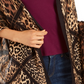 INC International Concepts Women's Diamond Animal Printed Pashmina Yellow Size One Size