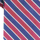 Club Room Men's Fairfield Silk Blend Striped Neck Tie Red Size Regular