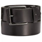 Levi's Men's Nose Wrap Leather Belt Black Size Small